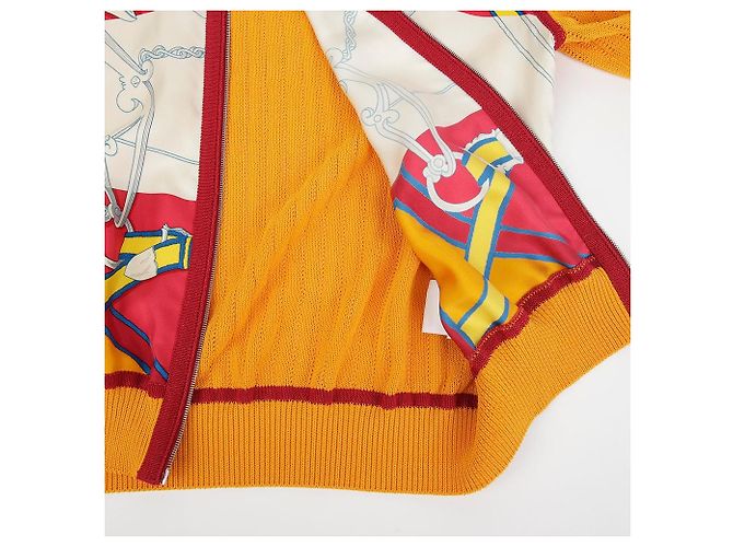 Hermès Cárdigan con cremallera Talla Multicolor - vista 9