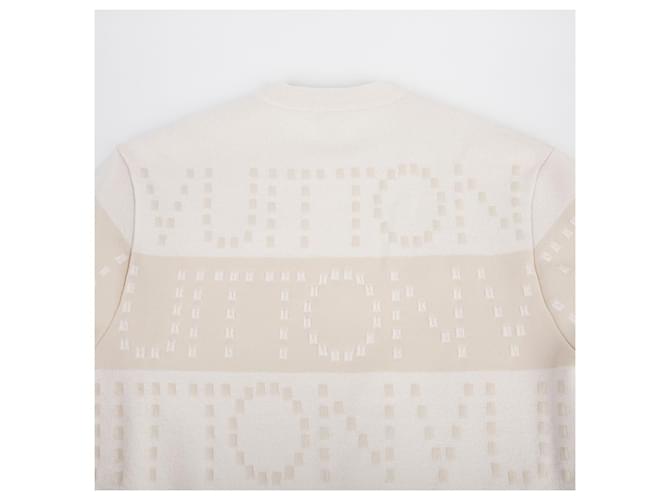 Louis Vuitton Chunky Knit Größe Xs Weiß - Ansicht 10