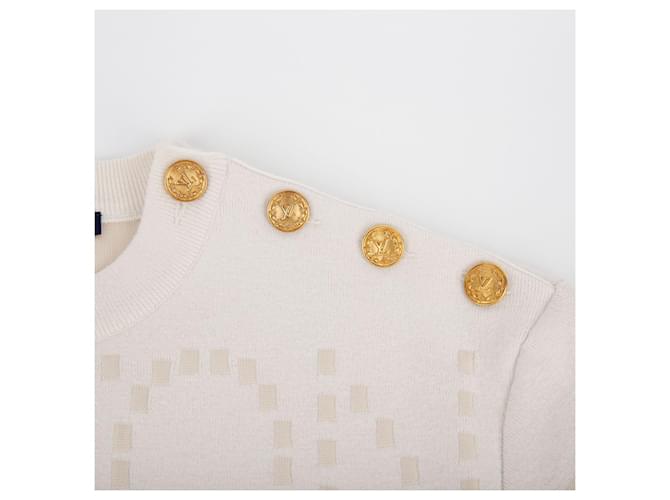 Louis Vuitton Chunky Knit Größe Xs Weiß - Ansicht 5