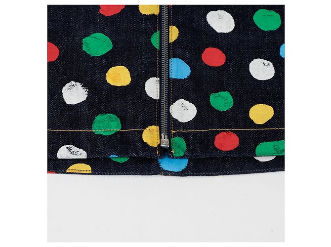 Louis Vuitton Tamanho Kusama Yayoi Painted Dot Mini Skirt Multicor - vista 6