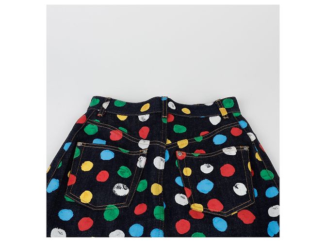 Louis Vuitton Tamanho Kusama Yayoi Painted Dot Mini Skirt Multicor - vista 8