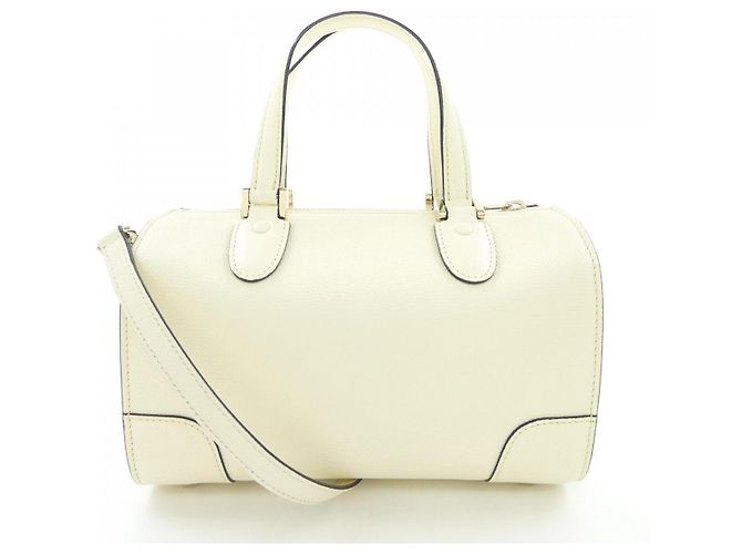 Borsa Valextra BABILA in pelle di vitello morbida Bianco - vista 3