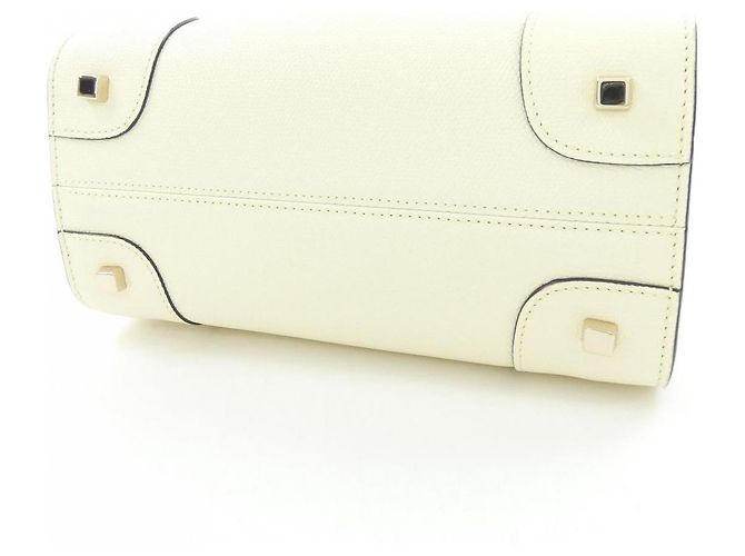 Borsa Valextra BABILA in pelle di vitello morbida Bianco - vista 4