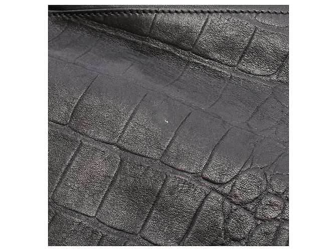 JIMMY CHOO MARLON Lederrucksack Schwarz - Ansicht 7
