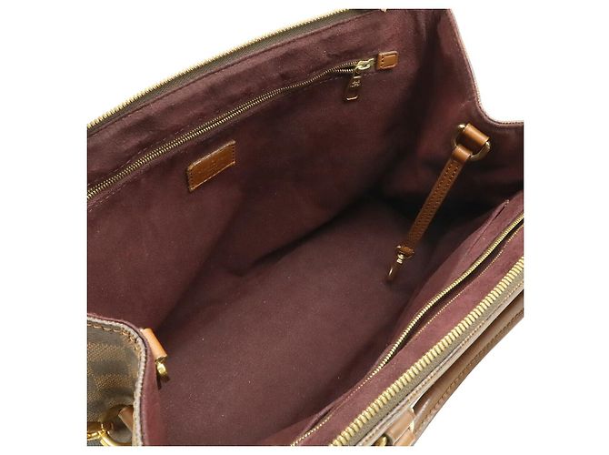 Borsa 2way Louis Vuitton Damier Greenwich Marrone - vista 6