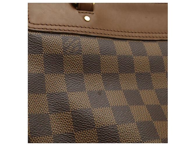 Borsa 2way Louis Vuitton Damier Greenwich Marrone - vista 8