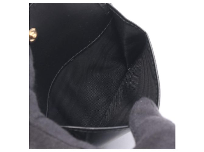 Portafoglio in pelle MATELASSE Miu Miu Nero - vista 4