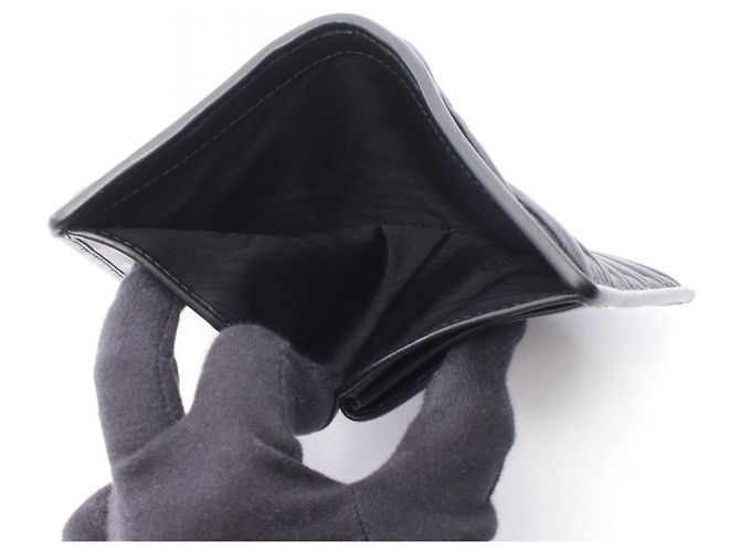 Portafoglio in pelle MATELASSE Miu Miu Nero - vista 6
