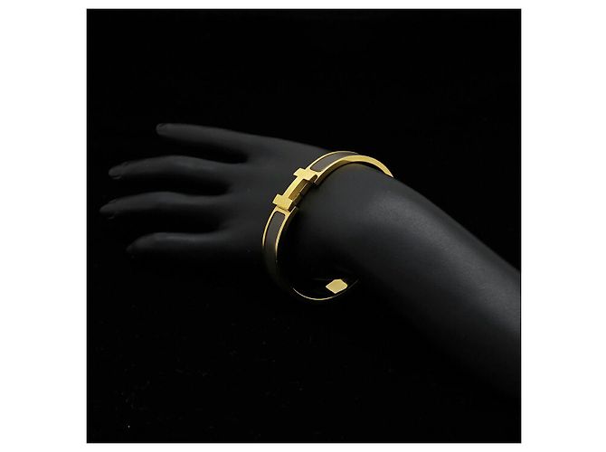 Hermès Pulseira Click H Hermes Amarelo - vista 6