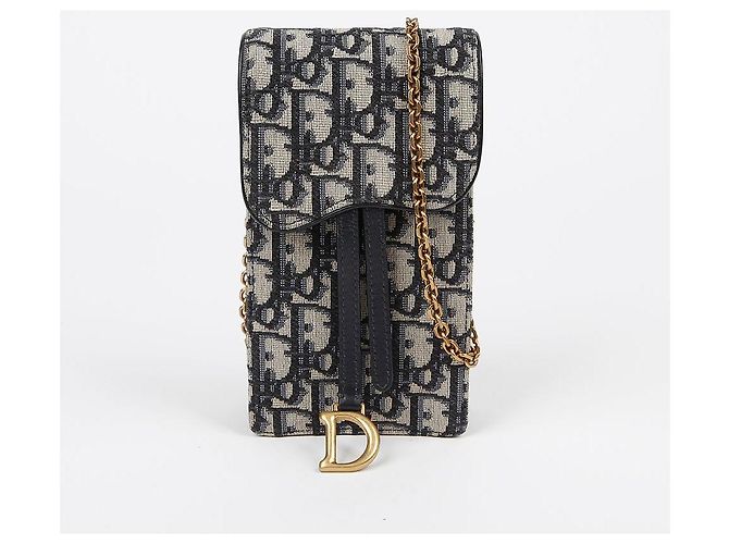 Dior Pochette bandoulière verticale Saddle - vue 2