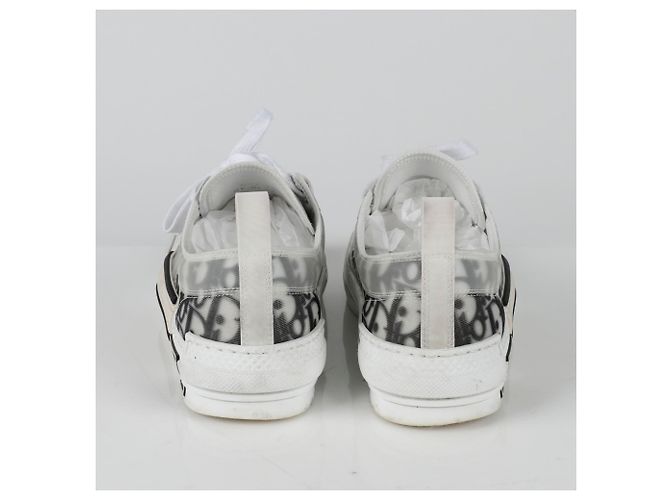 Baskets Dior Oblique Canvas Blanc Homme EU 39.5 - vue 7