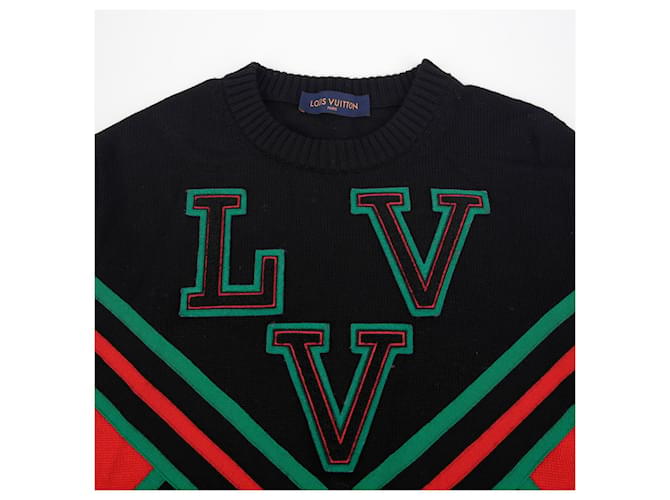 Louis Vuitton Logo Strick XL Größe Rot - Ansicht 3