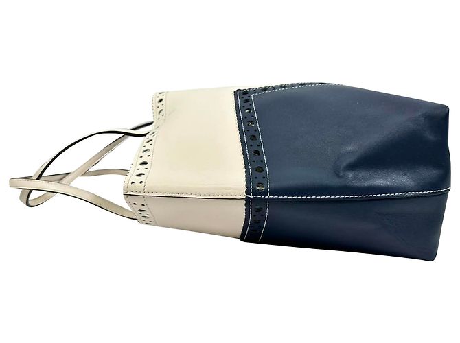 Bolsa Tote Brogue Tory Burch em couro multicolorido Multicor - vista 5