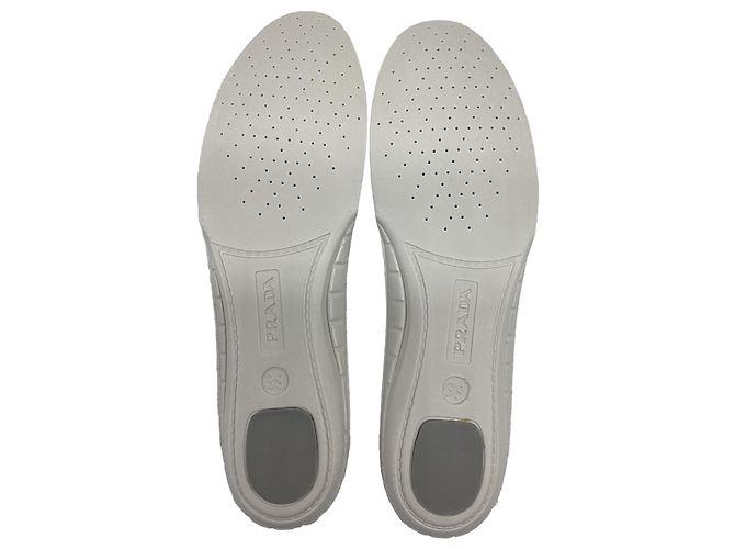 Sneakers slip-on Prada Sport in pelle nera Nero - vista 7