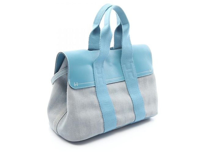 Hermès Borsa Hermes Valparaiso PM Blue - vista 6