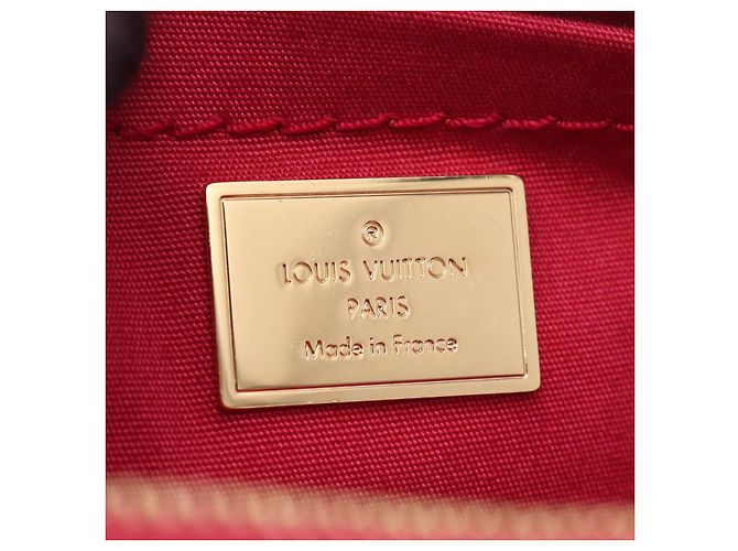 Clutch Louis Vuitton Santa Monica Vernis 2way borsa a tracolla Rosa - vista 4