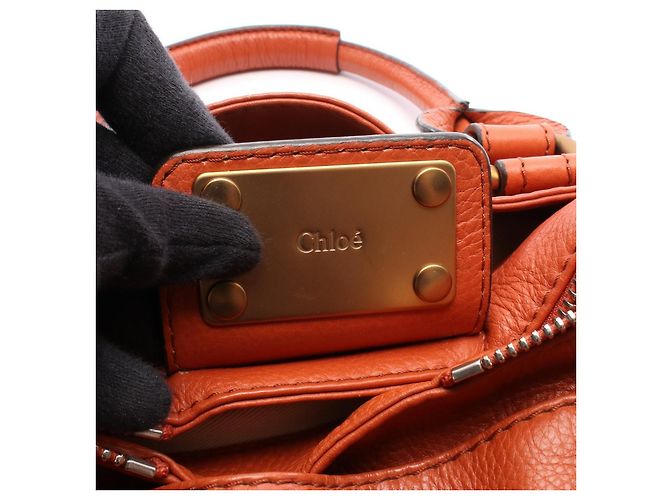 Chloé Borsa in pelle Chloe Paddington Marrone - vista 4