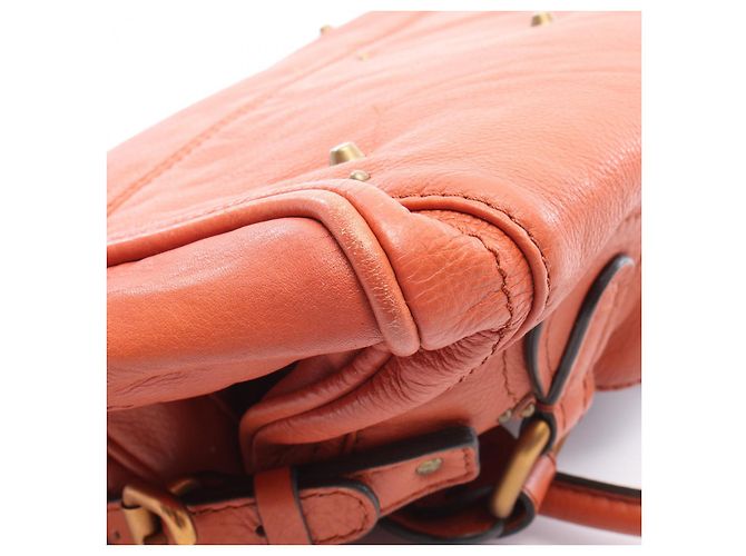 Chloé Borsa in pelle Chloe Paddington Marrone - vista 9