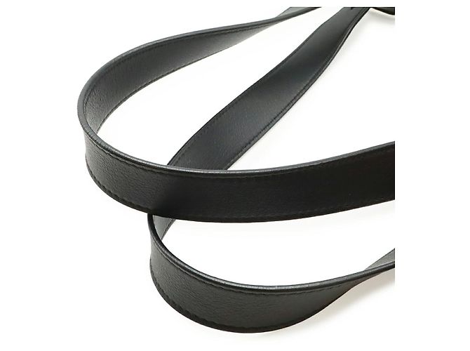 Sac tote de couro com fivela Anagram Loewe Preto - vista 4