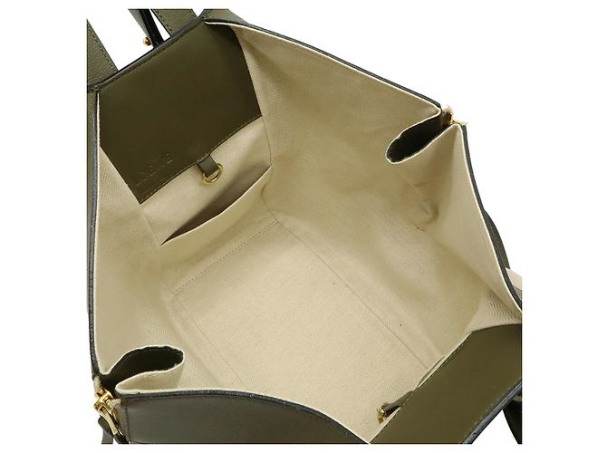Borsa a mano piccola Hammock in pelle Loewe Marrone Beige - vista 5