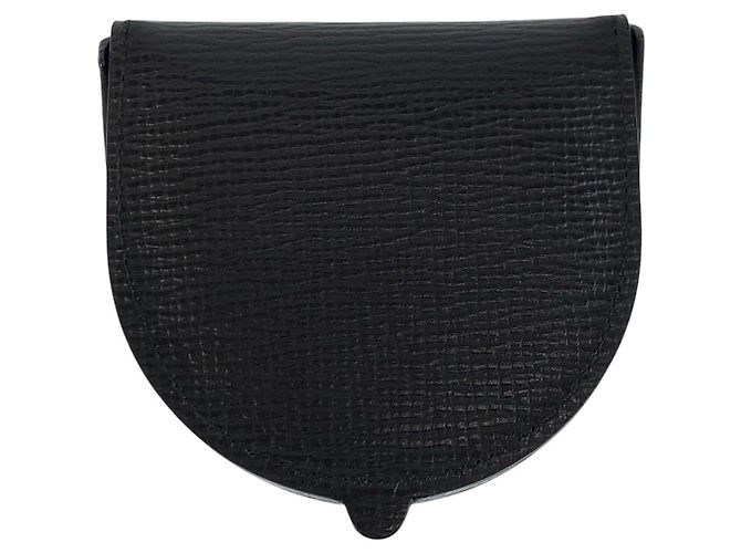 Loewe Leather Coin Case Black Vintage - view 2