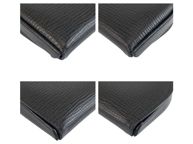 Loewe Leather Coin Case Black Vintage - view 8