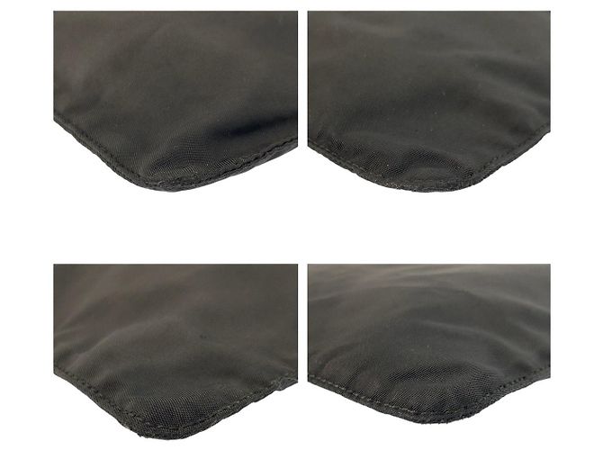Borsa a tracolla in nylon Tessuto Prada Nero - view 4