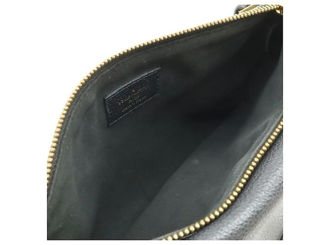 Borsa a Spalla Louis Vuitton Twice Monogram Empreinte Nero - vista 7