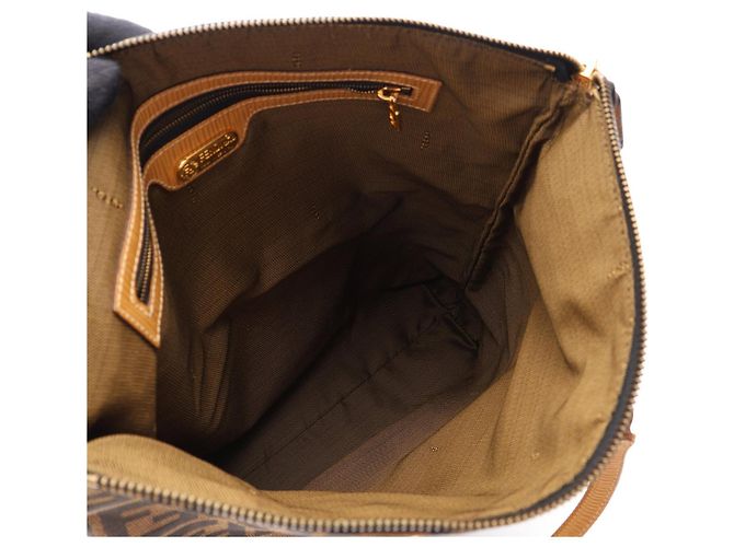 Fendi Zucca Canvas Tote Bag Braun - Ansicht 3