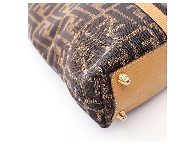 Fendi Zucca Canvas Tote Bag Braun - Ansicht 6