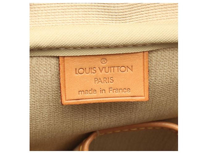 Borsa Louis Vuitton Deauville Monogram Marrone - vista 4