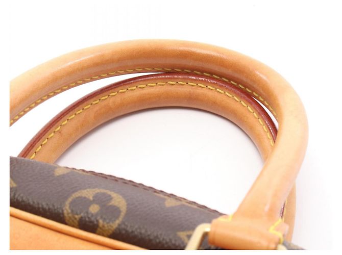 Borsa Louis Vuitton Deauville Monogram Marrone - vista 6