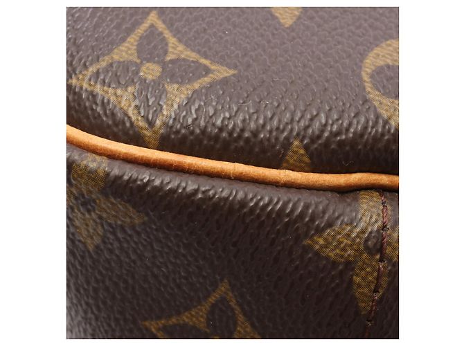 Borsa Louis Vuitton Deauville Monogram Marrone - vista 7