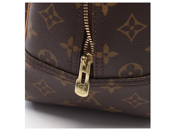 Borsa Louis Vuitton Deauville Monogram Marrone - vista 9