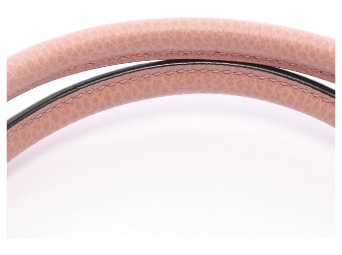 Borsa 2way in pelle Gucci Interlocking G Rosa - vista 7