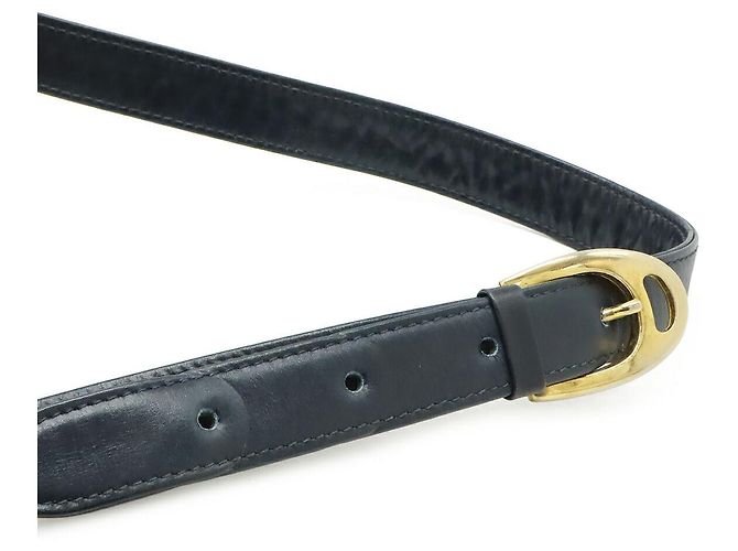 Céline Borsa a tracolla in tela e pelle Celine Blu - vista 5