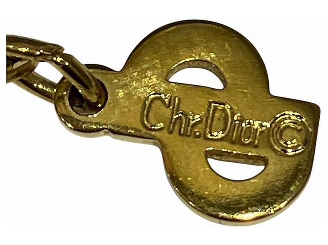 Collana Christian Dior D'oro Metallico - vista 4