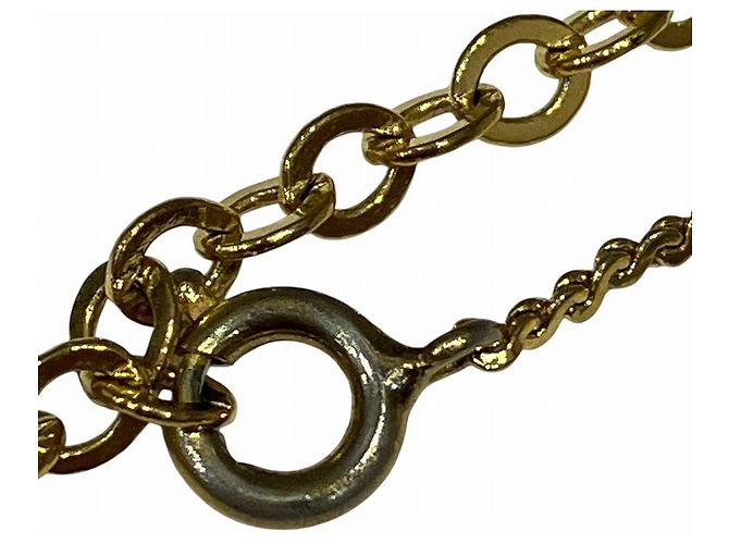 Collana Christian Dior D'oro Metallico - vista 7