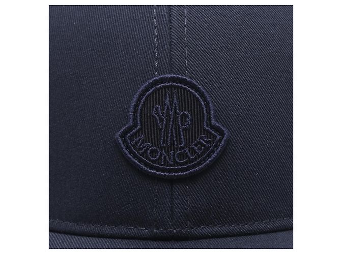 Cappellino BASEBALL in cotone Moncler Blu - vista 6