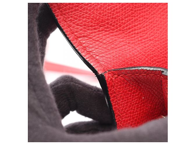 Mini Iside Valextra Borsa a tracolla 2way in pelle Rosso - vista 5