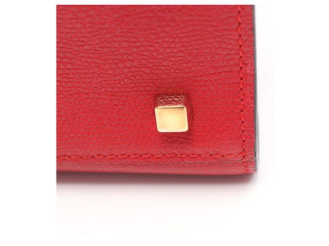 Mini Iside Valextra Borsa a tracolla 2way in pelle Rosso - vista 8