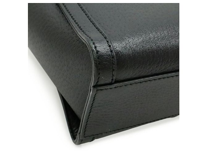 Gucci Ophidia Lederhandtasche Schwarz - Ansicht 3