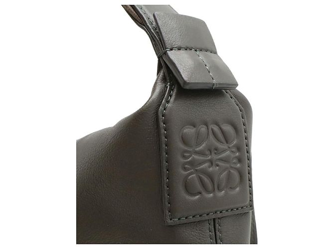 Borsa a tracolla piccola Cubi in pelle Loewe Grigio - vista 4