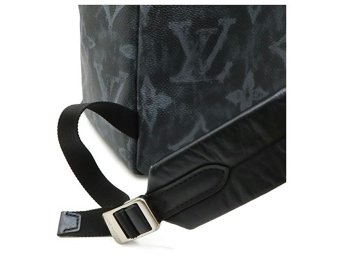 Zaino Louis Vuitton Monogram Pastel Noir Discovery PM Nero - vista 6