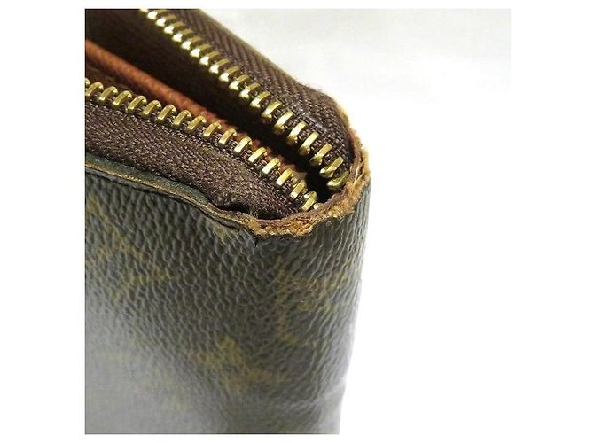 Portafoglio Zippy Monogram Louis Vuitton Marrone - vista 3