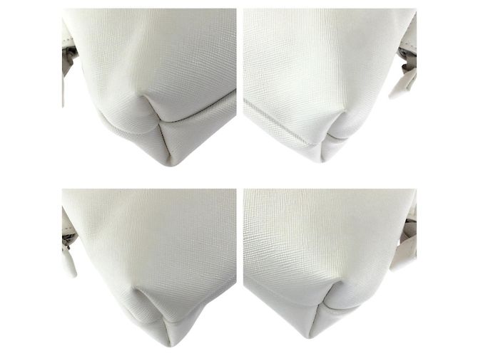Bolso Vanity Bag Swarovski de PVC blanco - vista 3