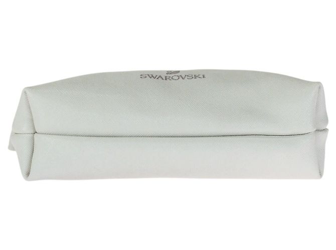 Bolso Vanity Bag Swarovski de PVC blanco - vista 8