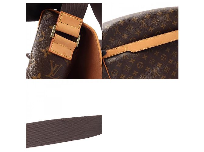 Borsa a Spalla Louis Vuitton Abbesses Monogram Marrone - vista 2