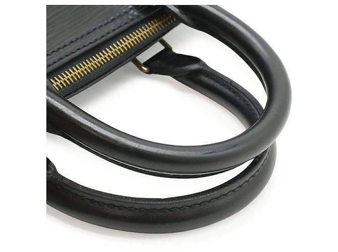 Borsa Louis Vuitton Epi Speedy 25 Nera Nero - vista 4