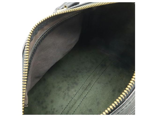 Borsa Louis Vuitton Epi Speedy 25 Nera Nero - vista 6